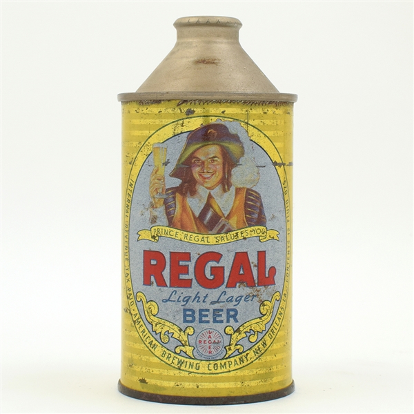 Regal Beer Cone Top NEW ORLEANS 181-12
