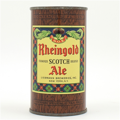 Rheingold Ale Flat Top IRTP 123-25