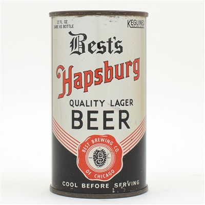 Bests Hapsburg Beer Instructional Flat Top 80-16 USBCOI 104