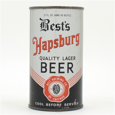 Bests Hapsburg Beer Instructional Flat Top 80-17 USBCOI 105