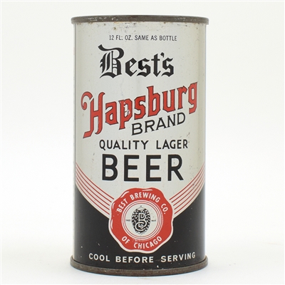 Bests Hapsburg Beer Instructional Flat Top 80-19 USBCOI 107