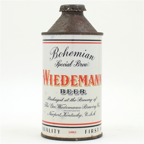 Wiedemann Beer Cone Top NON-IRTP 189-8