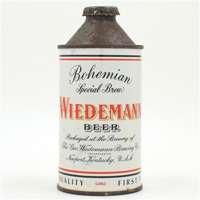 Wiedemann Beer Cone Top NON-IRTP 189-8