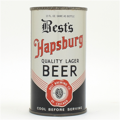 Bests Hapsburg Beer Instructional Flat Top WITHDRAWN FREE 80-18 USBCOI 106