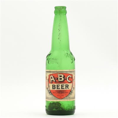 ABC Beer 1930s Bottle