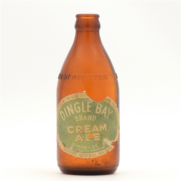Dingle Bay Ale 1930s Stubby Bottle RARE