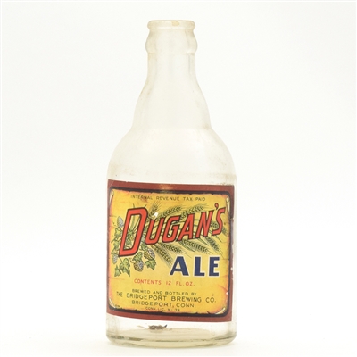 Dugans Ale 1930s Steinie Bottle