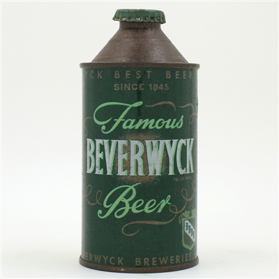 Beverwyck Beer Cone Top 1845 DATE 152-18