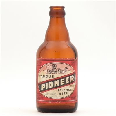 Pioneer Beer 1940s Steinie Bottle