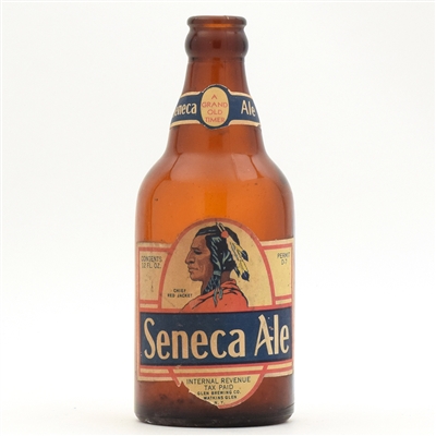 Seneca Ale 1930s Steinie Bottle