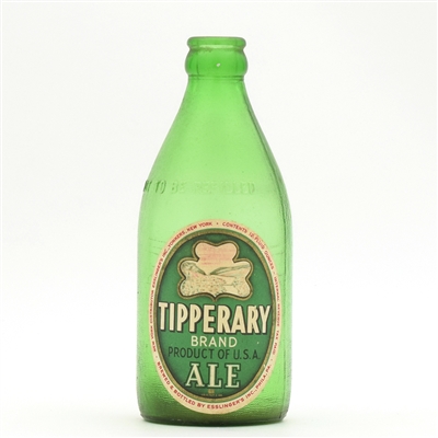 Tipperary Ale 1930s Stubby Bottle SHARP