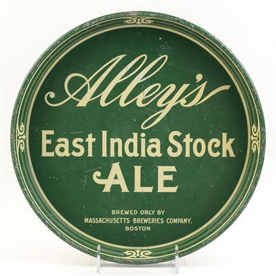 Alleys East India Stock Ale Pre-Prohibition Serving Tray ULTRA RARE