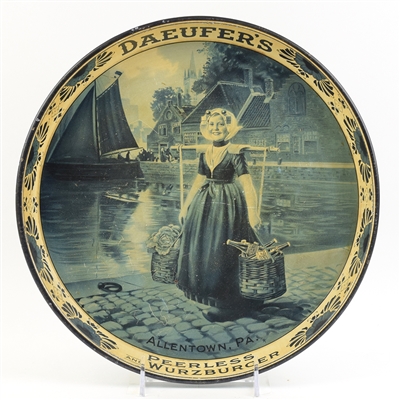 Daeufers Beers Pre-Prohibition Serving Tray