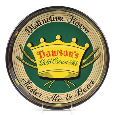 Dawsons Gold Crown Ale 1940s Serving Tray