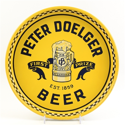 Peter Doelger Beer 1930s Serving Tray