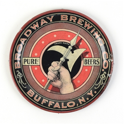 Broadway Brewing Co Pre-Prohibition Tip Tray SHARP