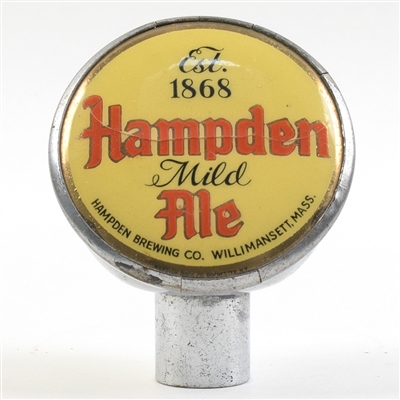 Hampden Ale 1940s Tap Knob