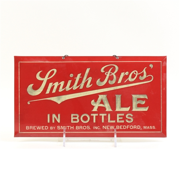 Smith Bros Ale 1930s Tin-Over-Cardboard Sign RARE