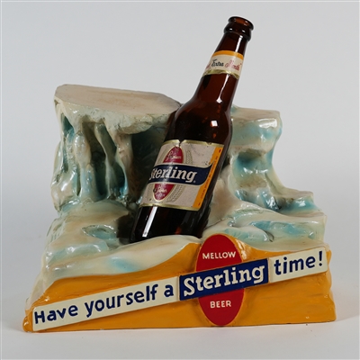 Sterling Mellow Beer Bar Back Statue -MINTY ULTRA RARE-