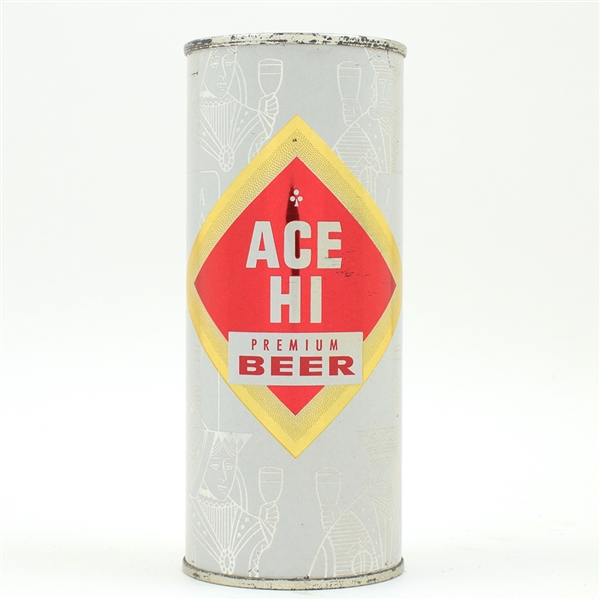 Ace Hi Beer 16 Ounce Flat Top ACE BLANK LID 224-4