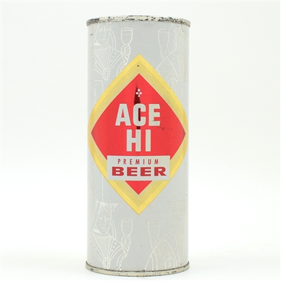Ace Hi Beer 16 Ounce Flat Top ACE BLANK LID 224-4