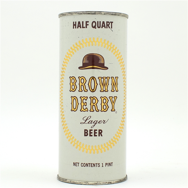 Brown Derby Beer 16 Ounce Flat Top MAIER 226-9