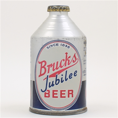 Brucks Jubilee Beer Crowntainer 86 YEARS 192-22