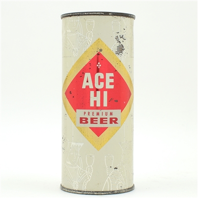 Ace Hi Beer 16 Ounce Flat Top ACE NO BREWED AND PACKED 224-4