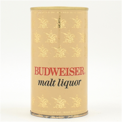 Budweiser Malt Liquor Test Or Prototype Foil Label Pull Tab 228-15