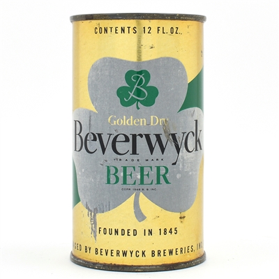 Beverwyck Beer Flat Top NON-IRTP RARE 36-39