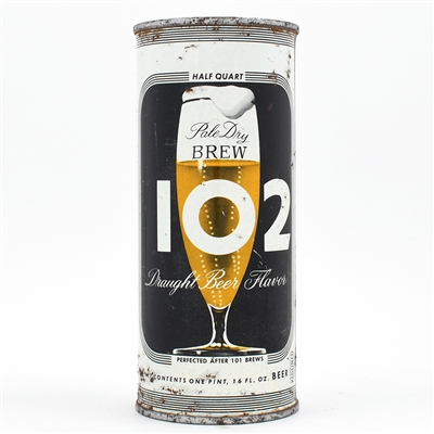 Brew 102 Beer 16 Ounce Flat Top 225-32