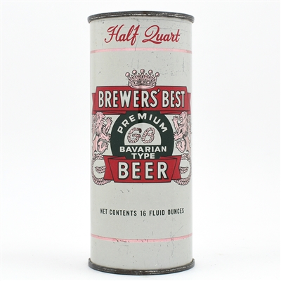 Brewers Best Beer 16 Ounce Flat Top PINK TRIM MAIER 226-5