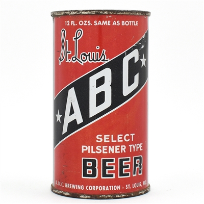 ABC Beer Instructional Flat Top THIN LETTER 28-8 USBCOI 4