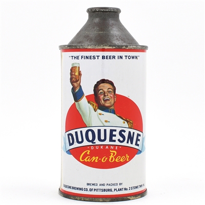 Duquesne Beer Cone Top PLANT NO 2 159-32