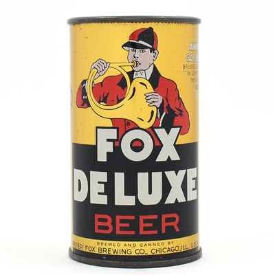 Fox De Luxe Beer Instructional Flat Top CHICAGO 65-2 USBCOI 301