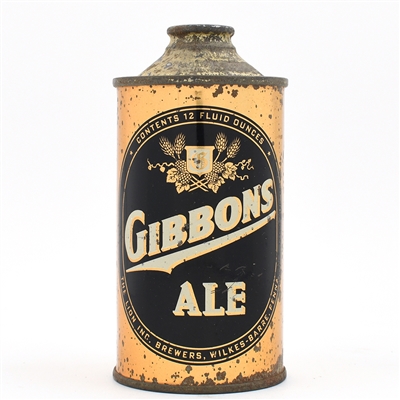 Gibbons Ale Cone Top 164-25