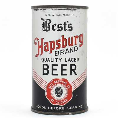 Hapsburg Beer Instructional Flat Top 80-19 USBCOI 107