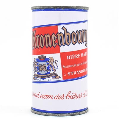 Kronenbourg Beer French Flat Top CLEAN