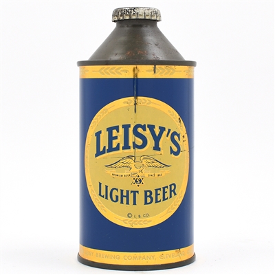 Leisys Beer Cone Top NON-IRTP CCC CANNING CODE 21A CLEAN 172-29