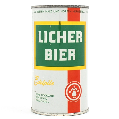 Licher Beer German Flat Top