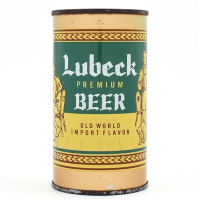 Lubeck Beer Flat Top ENAMEL 92-19