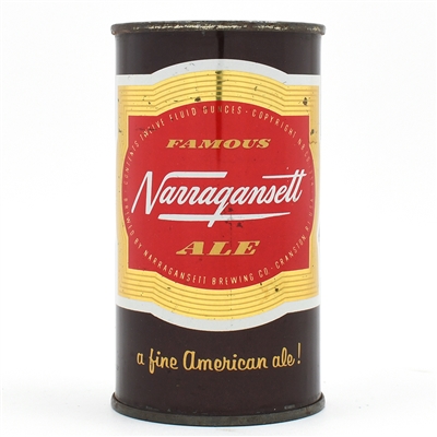 Narragansett Ale Flat Top 101-20