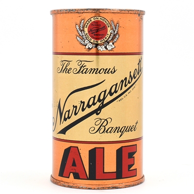 Narragansett Ale Flat Top GORGEOUS 101-13