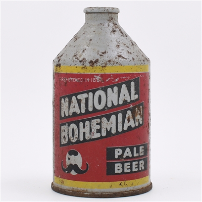 National Bohemian Beer Crowntainer RARE GRAY 197-3