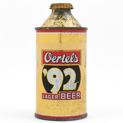 Oertels 92 Beer Cone Top YELLOW 175-23