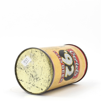 Oertels 92 Beer Cone Top YELLOW 175-23
