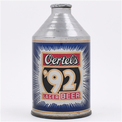 Oertels 92 Beer Crowntainer ORANGE TRIM 197-16