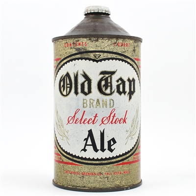 Old Tap Ale Quart Cone Top RARE 216-9