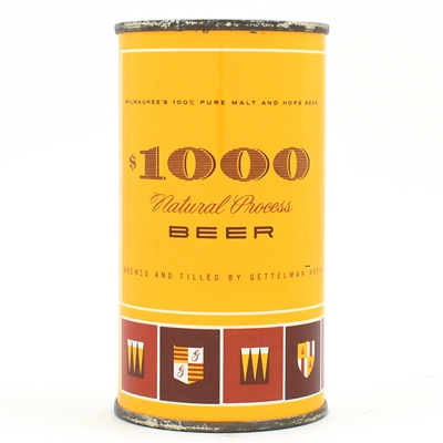 One Thousand Dollar Beer Flat Top GETTELMAN 109-13