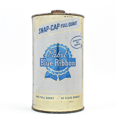 Pabst Blue Ribbon Quart Snap Cap NEWARK 216-18